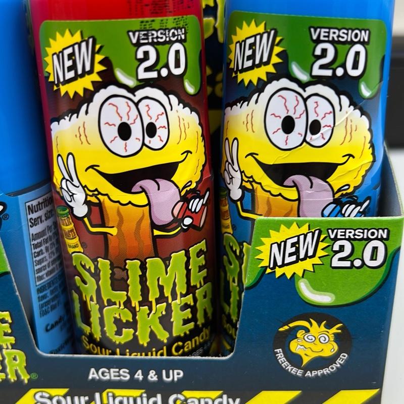 Slime Licker 2.0 Sour Candy - Fun Snack for Ages 4+ with Toxic Maste - Sweet