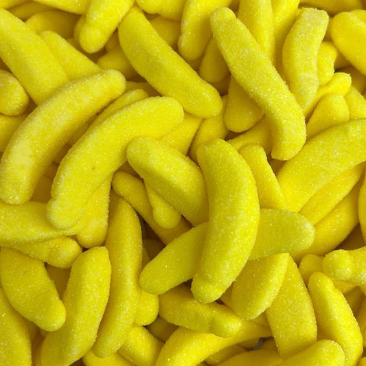 Gummy Bananas - Yellow Snack, Fun Treat, Perfect for Candy lovers