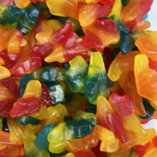 Delicious gummy fighter jets wonderful flavor